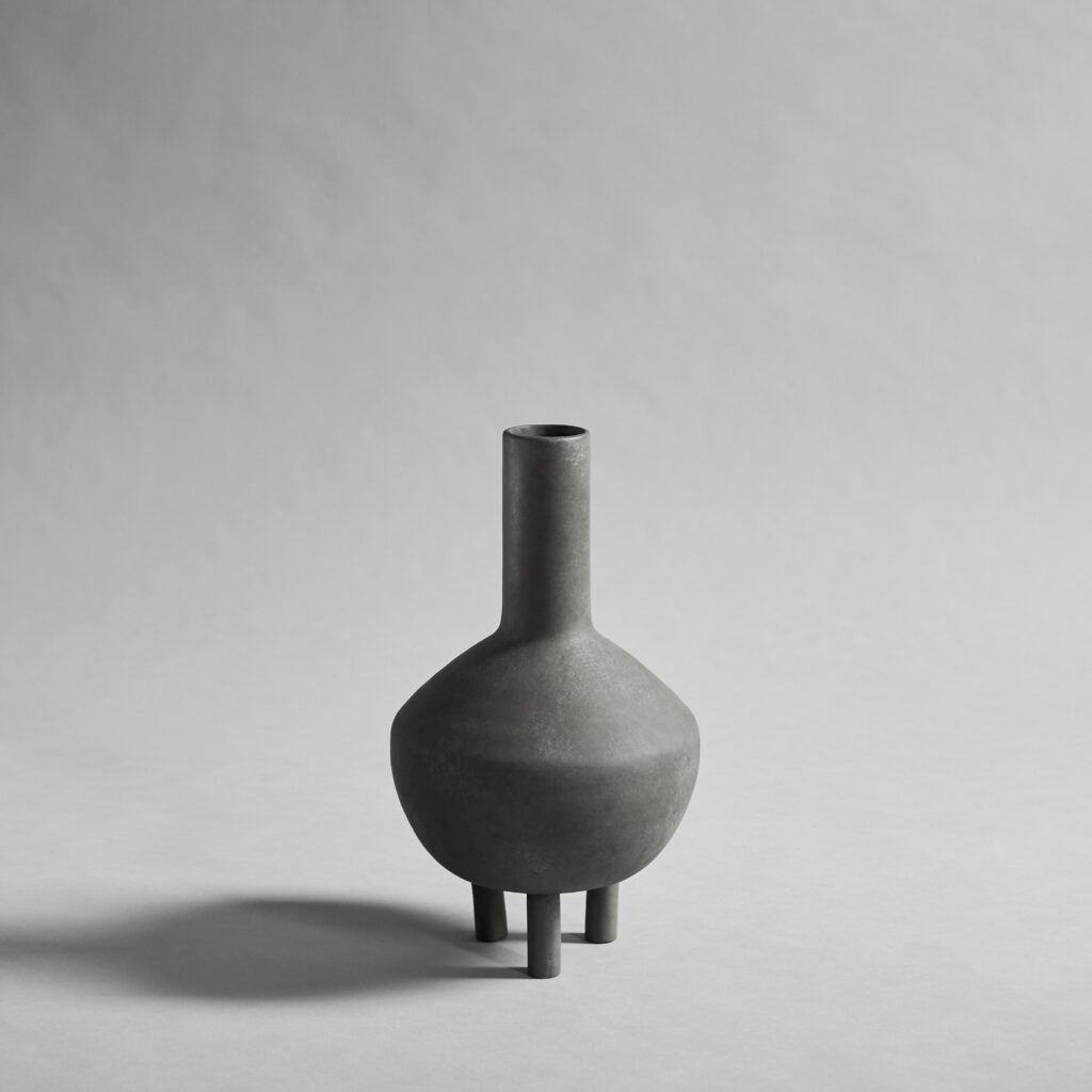 Duck Vase, Fat - Taupe