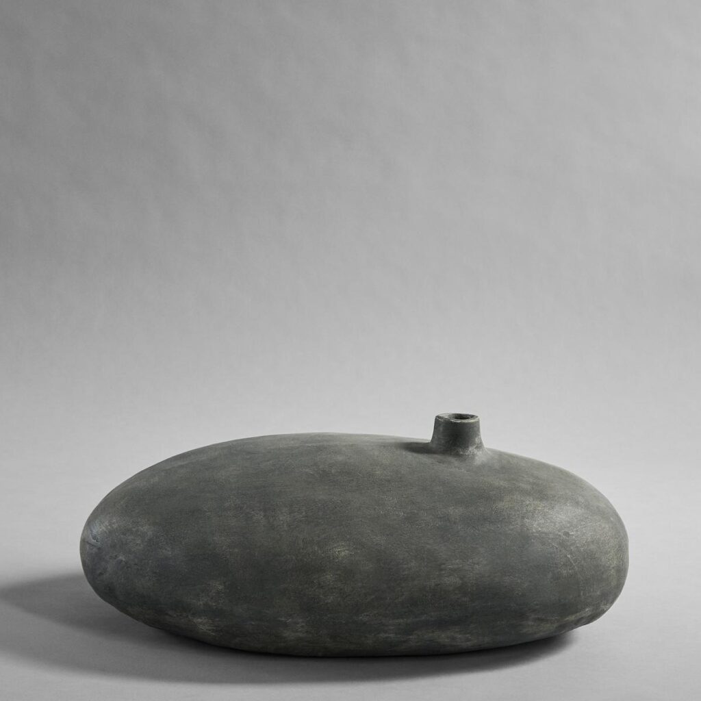 Submarine Vase, Small - Dark Grey
