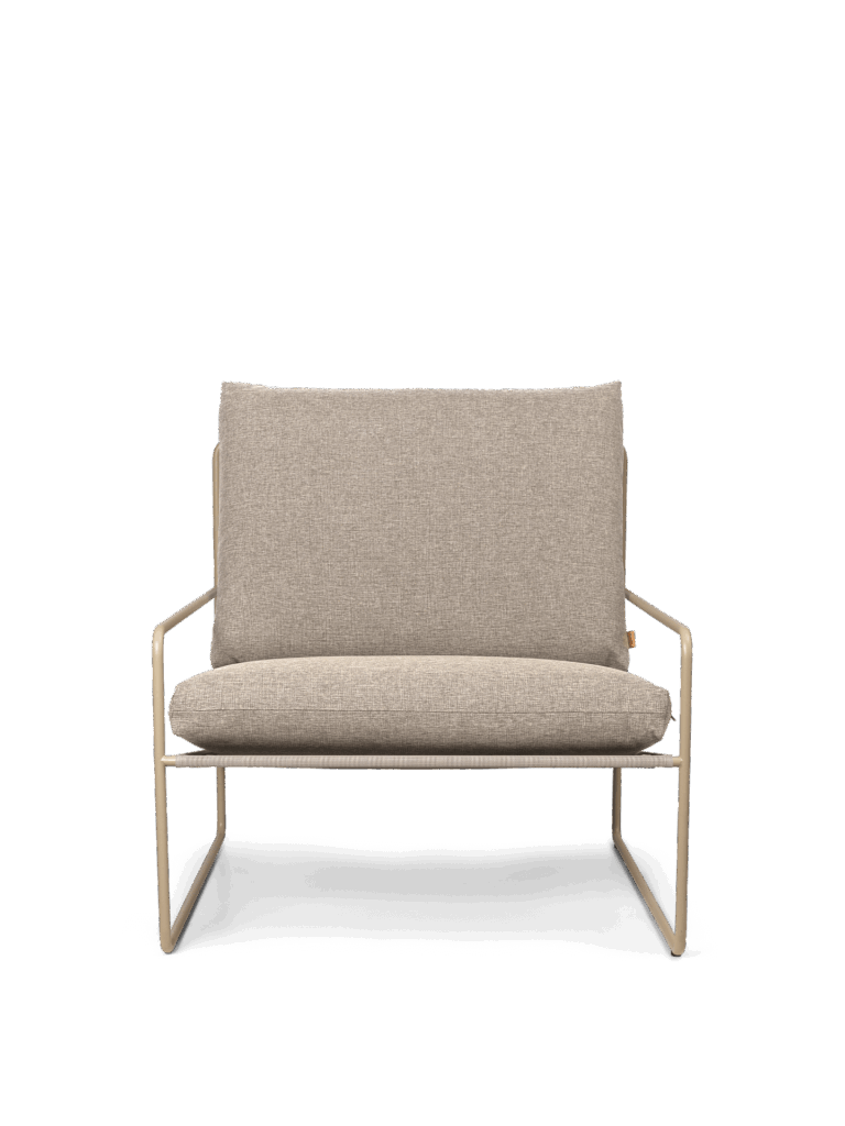 DESERT 1-SEATER DOLCE - CASHMERE/DARK SAND