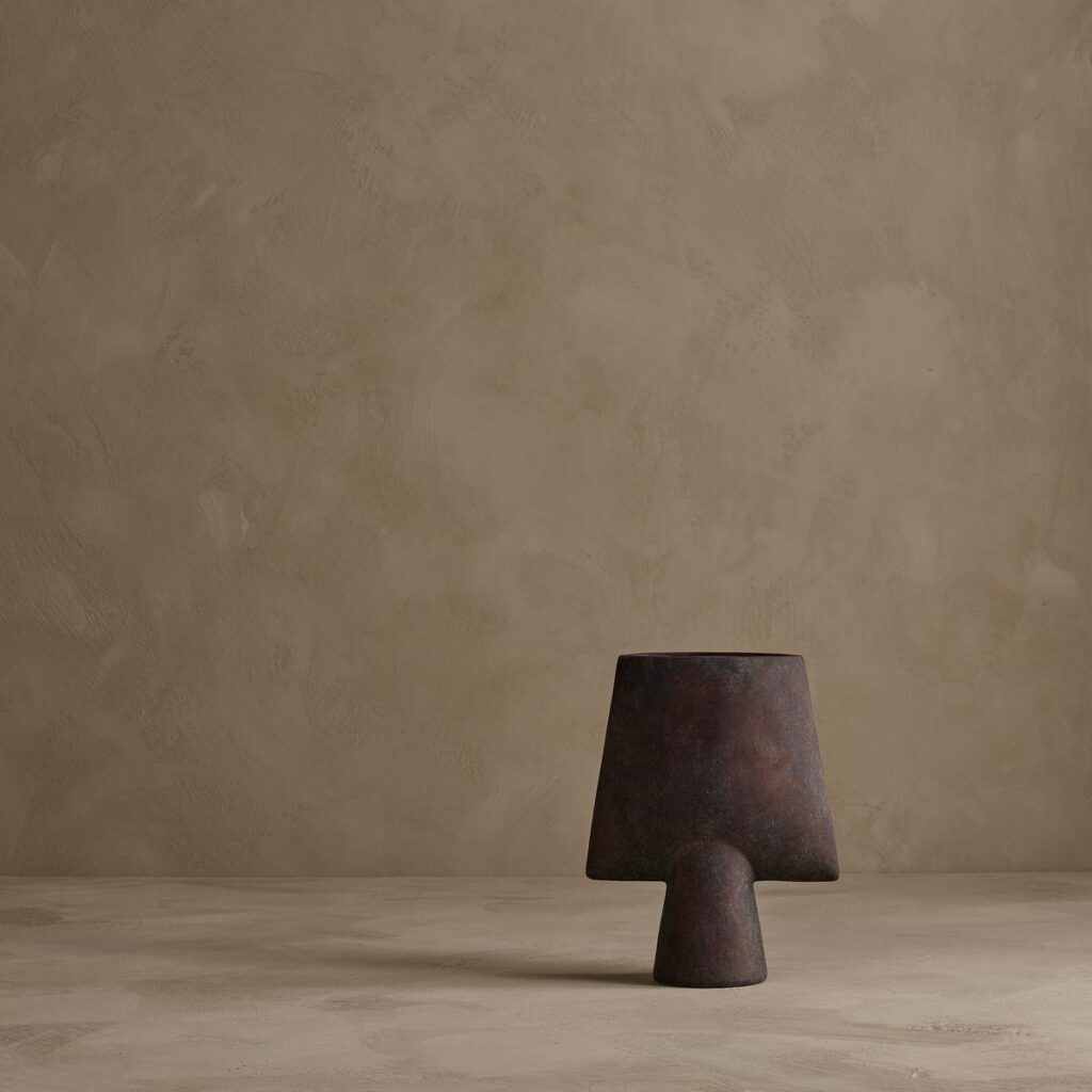 Sphere Vase Square, Mini - Terracotta