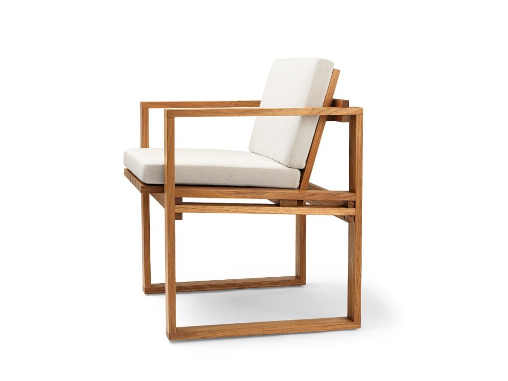 BK10 Outdoor Dining Chair, Teak