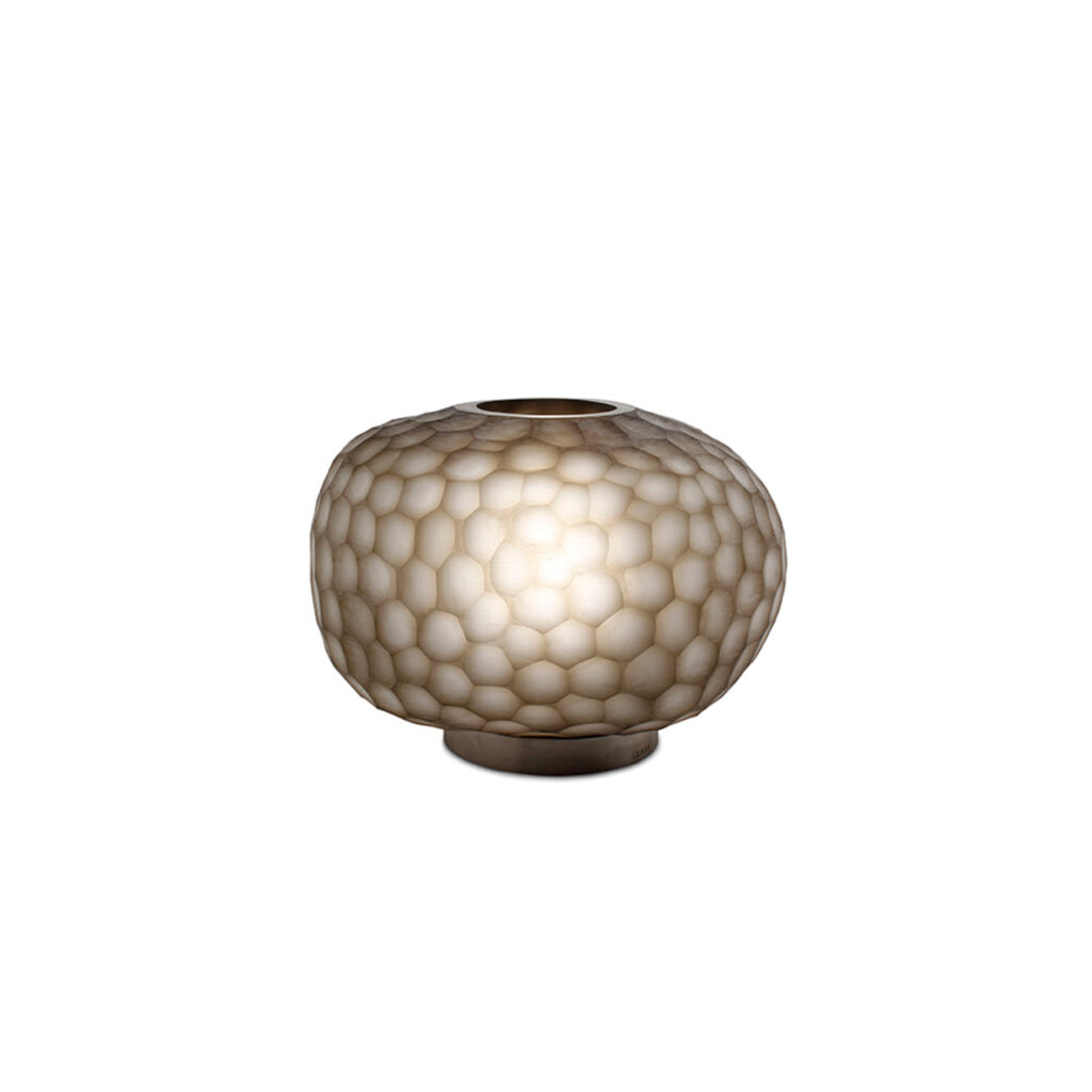 ERBSE 1 TABLELAMP CLEAR/SMOKEGREY