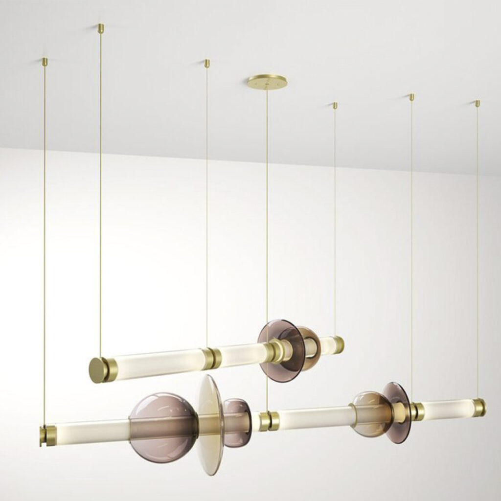 Luna Chandelier Tier 2, 146x56cm