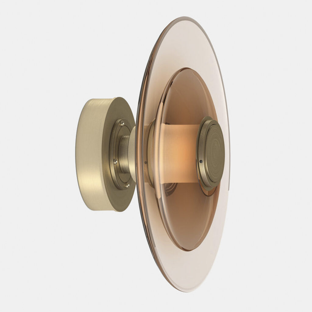 Luna A Disk Sconce, D31xH14cm