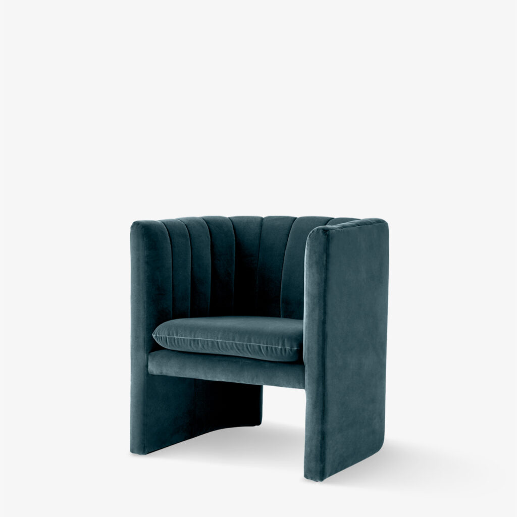 Loafer Lounge Chair SC23 Felt gliders