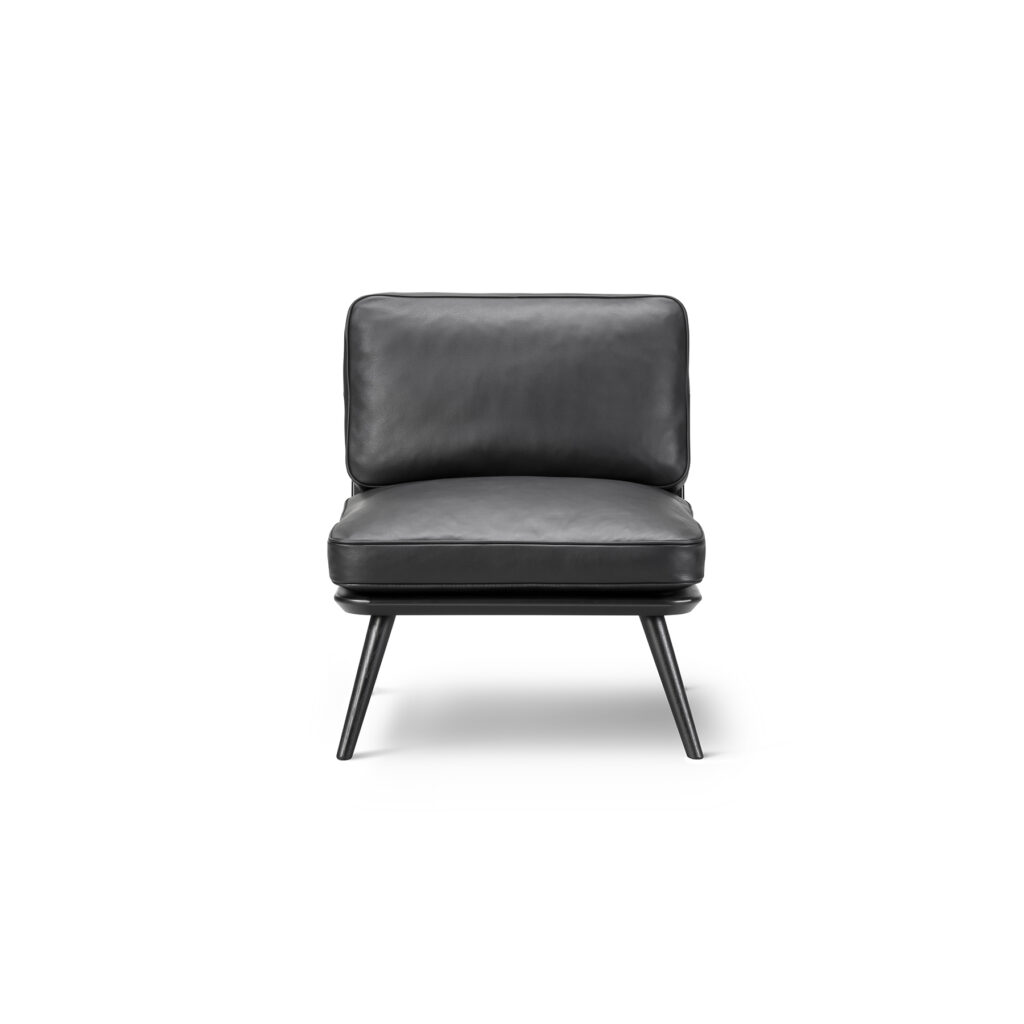 Spine Lounge Chair, Black ash, Fabric group 1, starting price