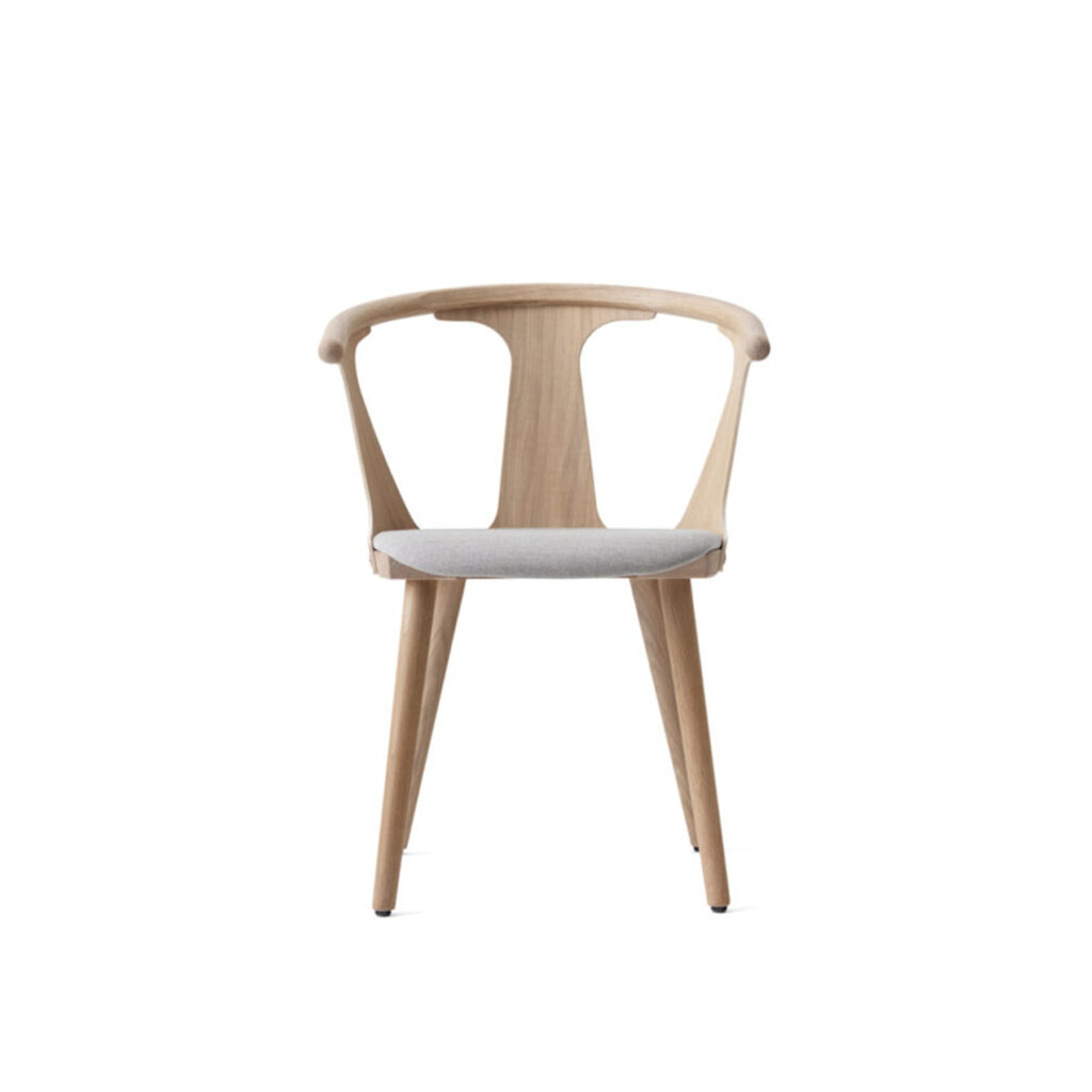 In Between Armchair SK2 Seat UPHOLST Oiled oak Felt gliders