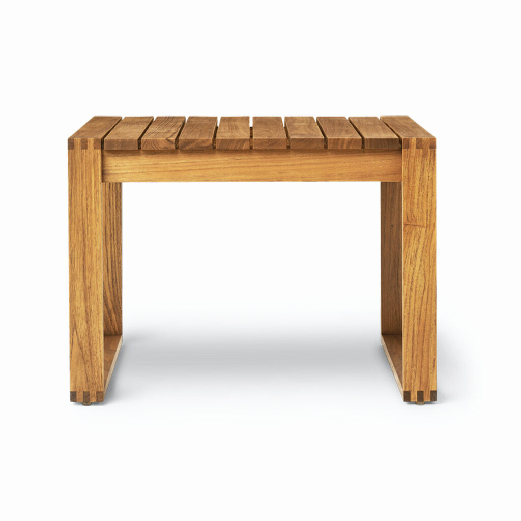 BK16 Side Table, Teak, 69x66xH47cm