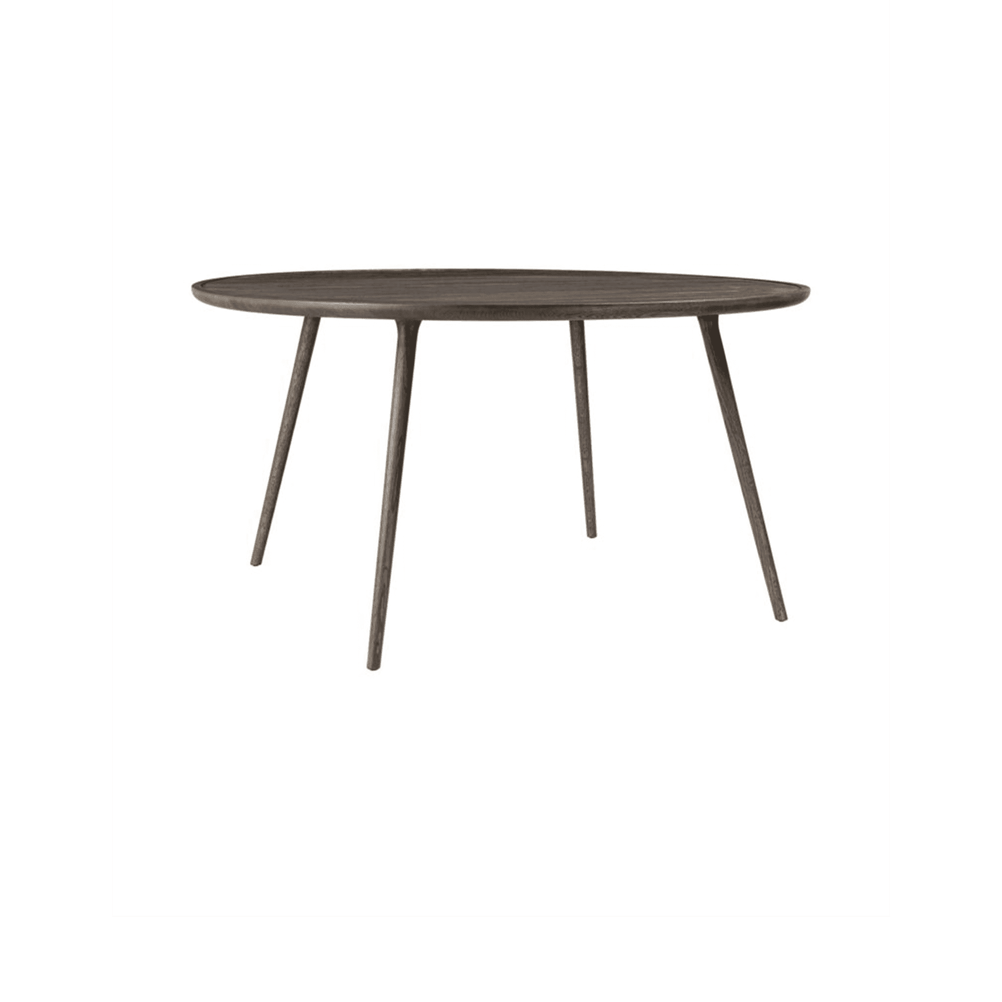 Accent Dining Table, D110cm, Sirka Grey Stained Oak