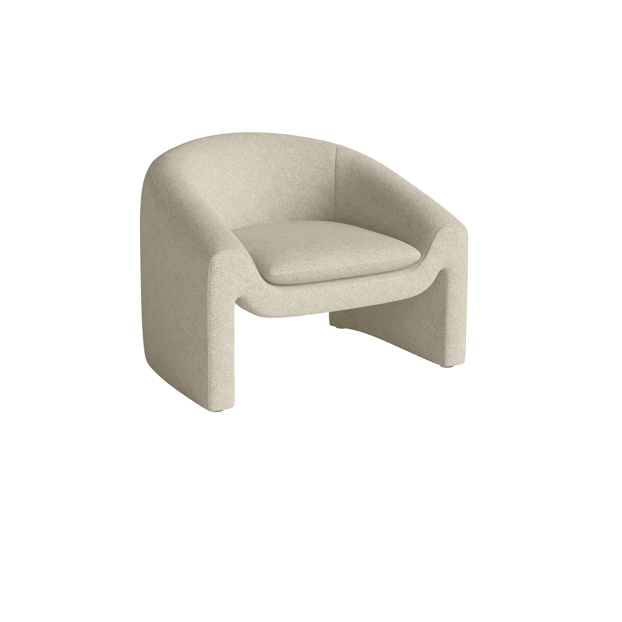 Mielo armchair, Nantes, Sand