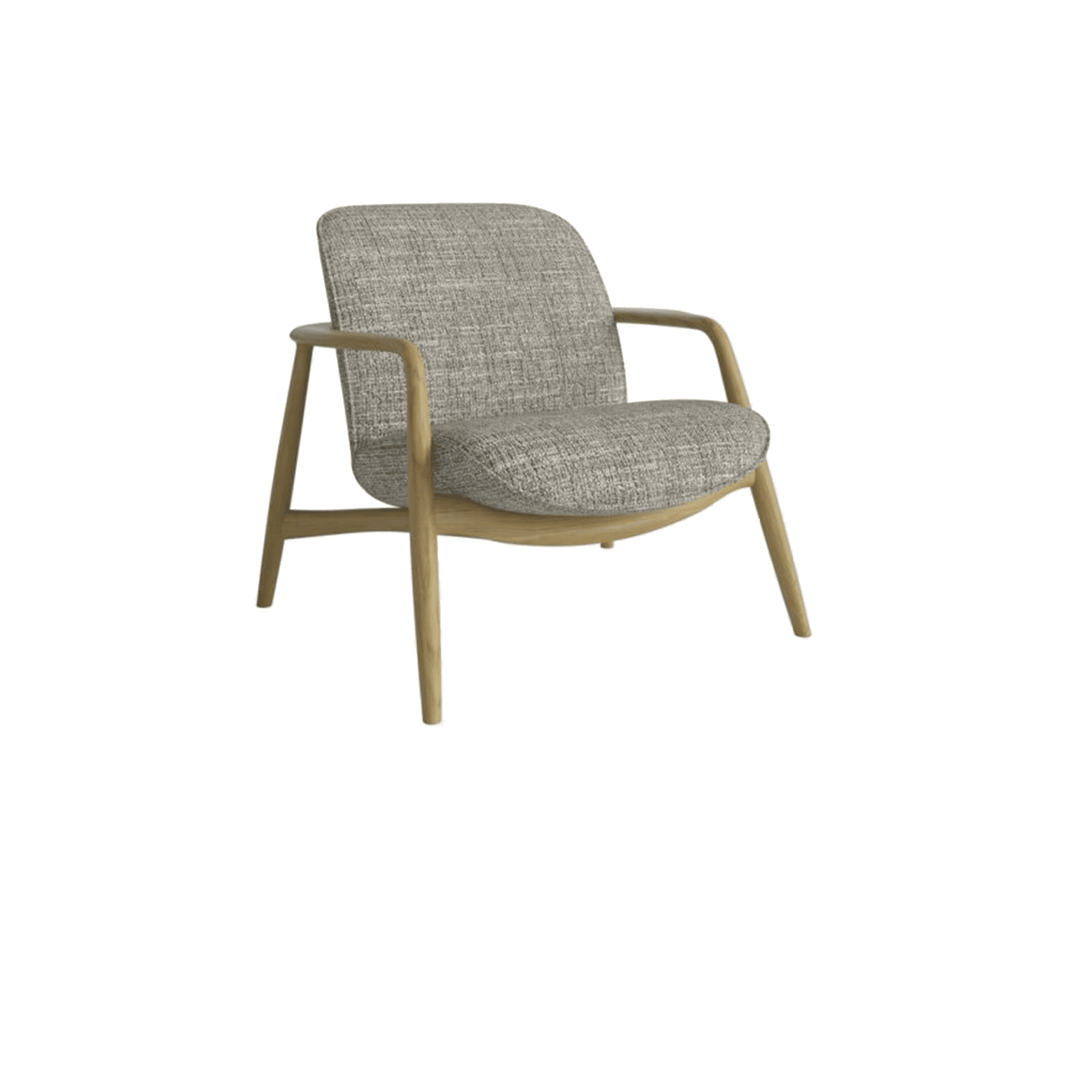 Bowie Armchair, Nantes, Sand, Oiled oak