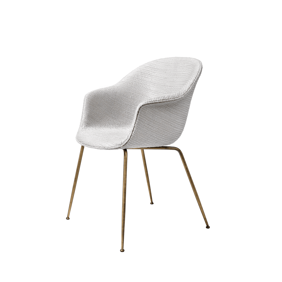 BAT DINING CHAIR - FULLY UPHOLSTERED -CONIC BASE