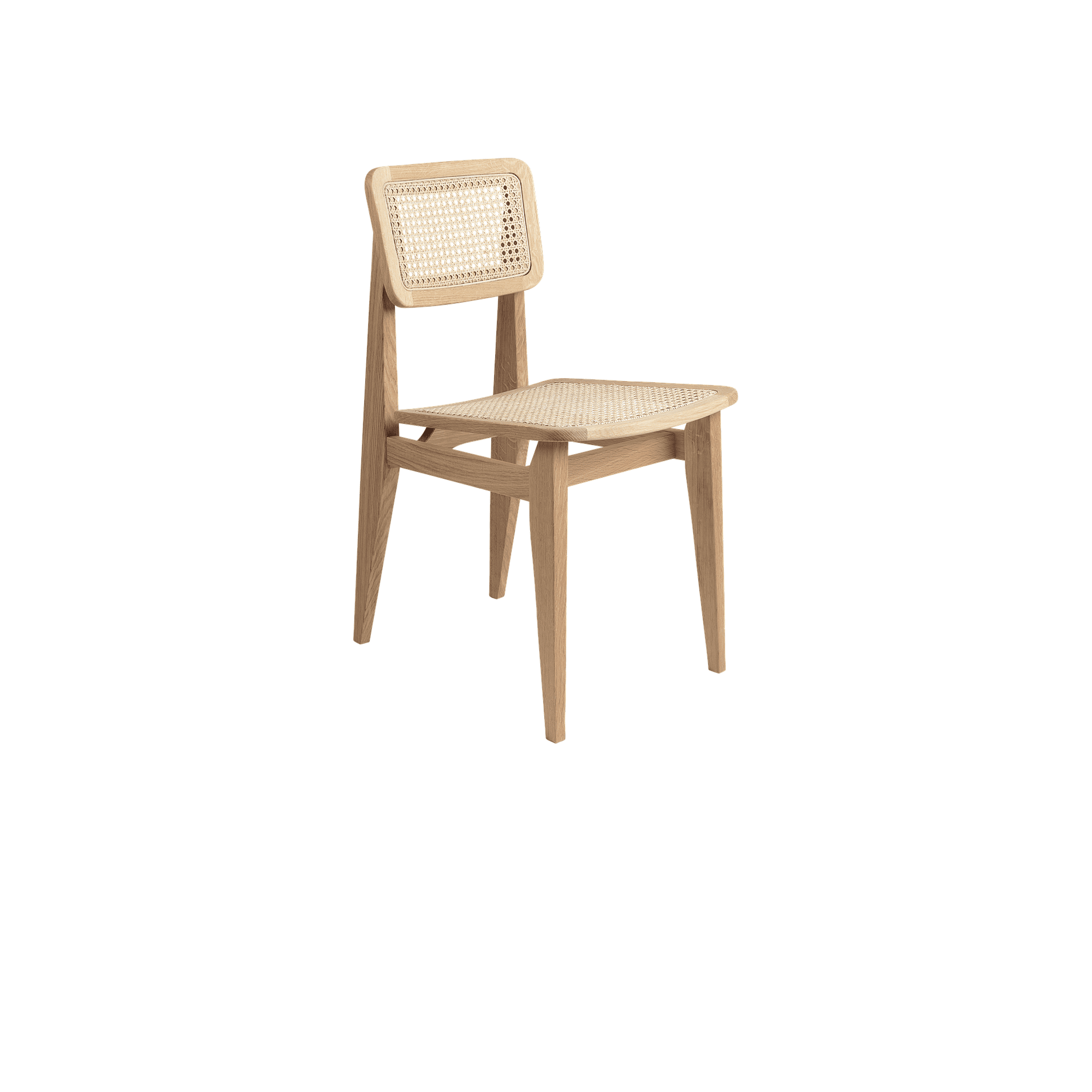 C-CHAIR DINING CHAIR UNUPHOLSTERED - FRENCH CANE