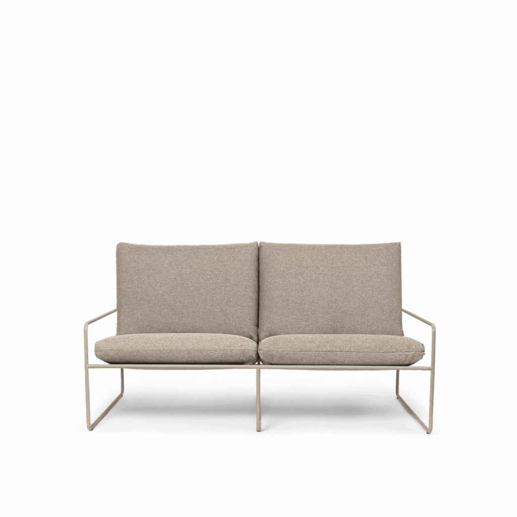 DESERT 2-SEATER DOLCE - CASHMERE/DARK SAND
