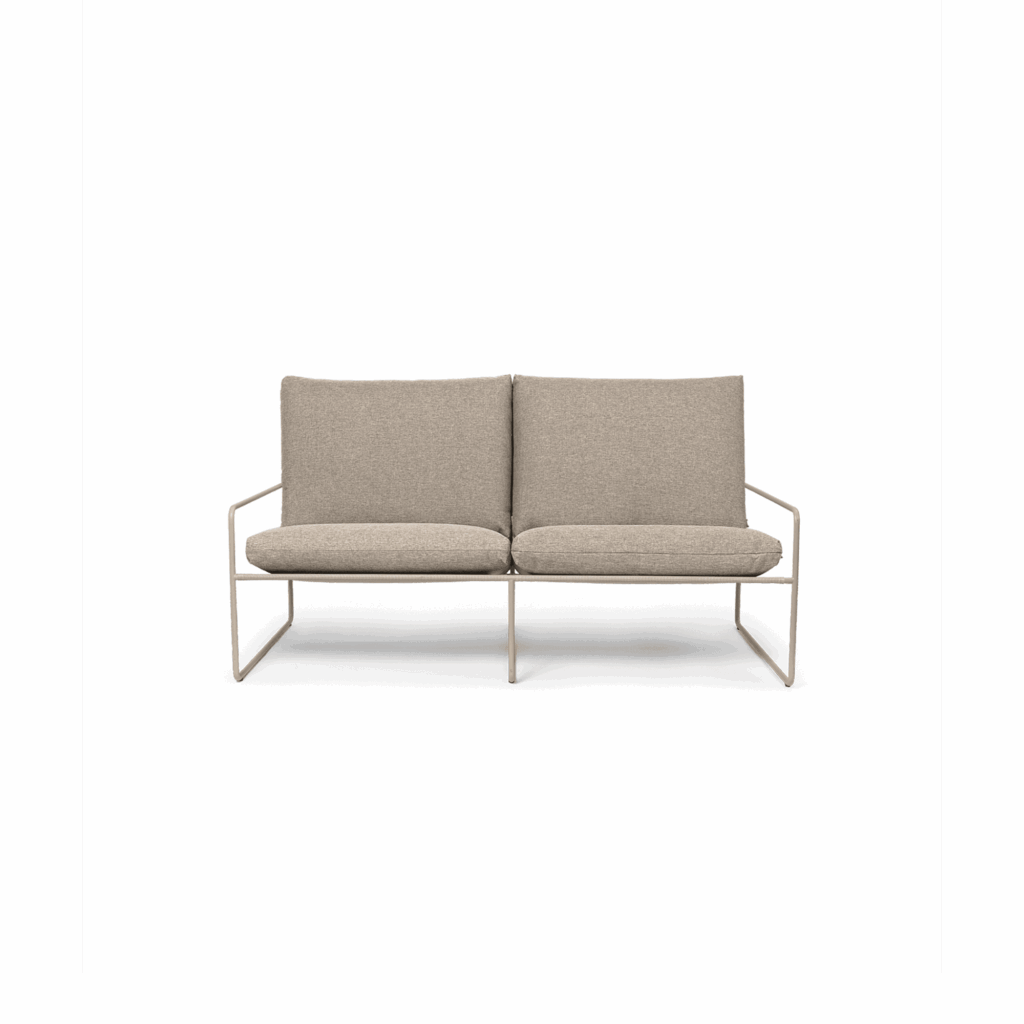 DESERT 2-SEATER DOLCE - CASHMERE/DARK SAND