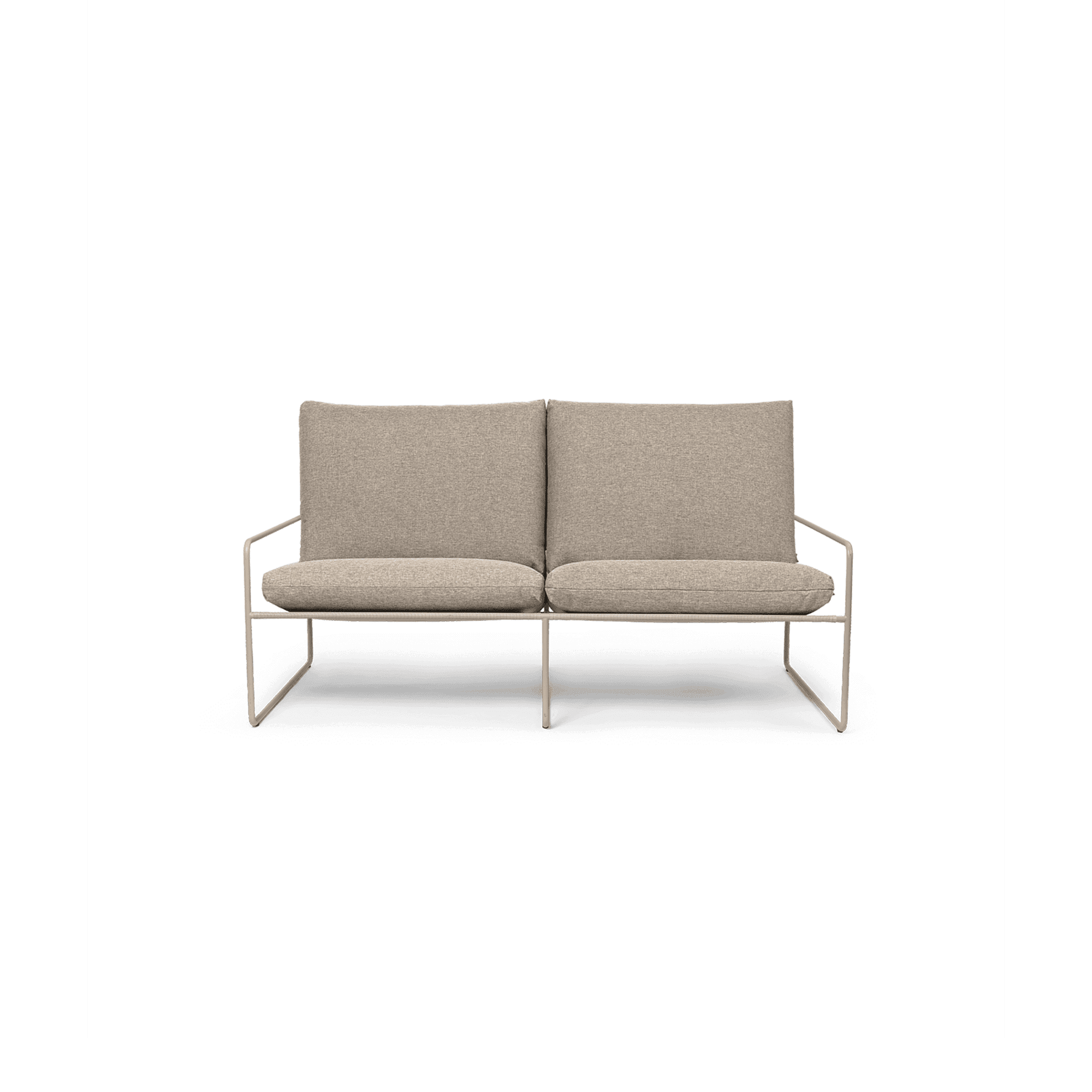 DESERT 2-SEATER DOLCE - CASHMERE/DARK SAND
