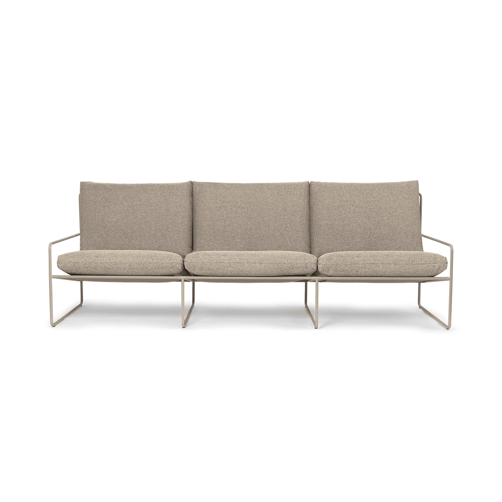 DESERT 3-SEATER DOLCE - CASHMERE/DARK SAND