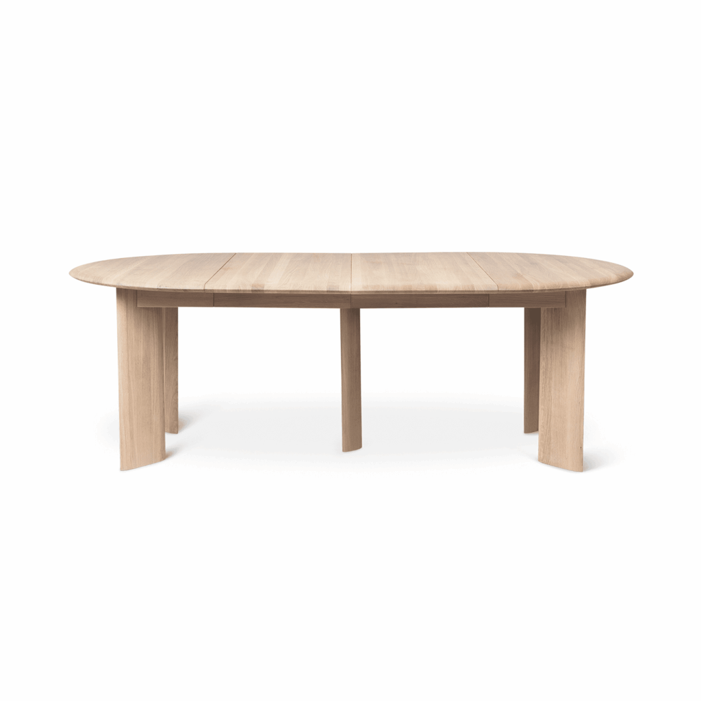 BEVEL TABLE EXTEND. X2 - BLACK OILED BEECH