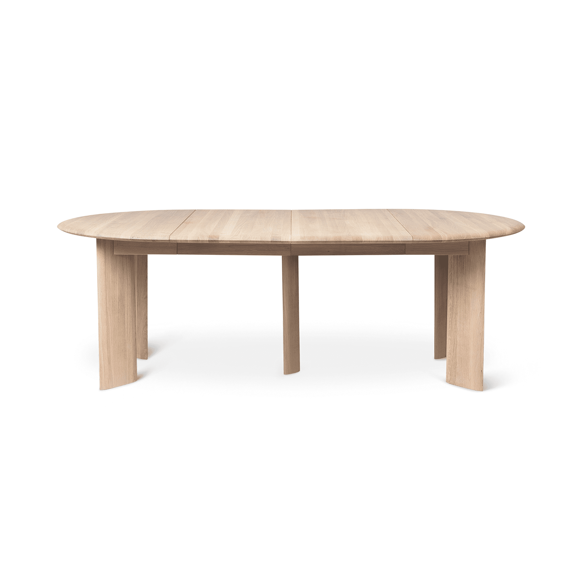 BEVEL TABLE EXTEND. X2 - BLACK OILED BEECH