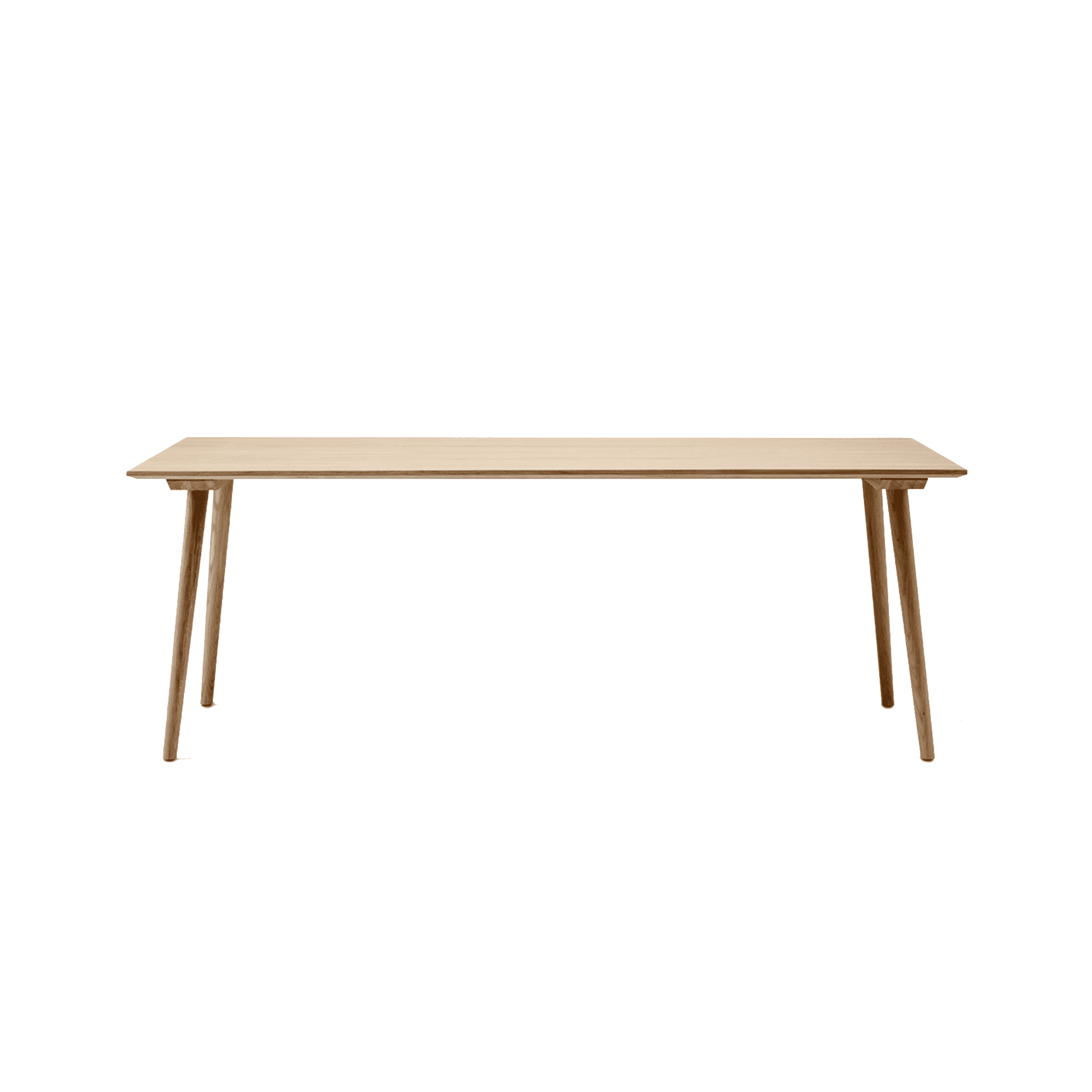 In Between Dining Table SK5 L200 W90 H73 cm Clear lacquered oak legs 4 legs Veneer