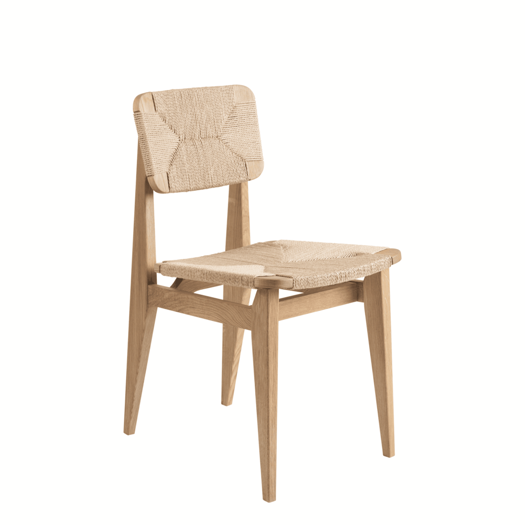 C-CHAIR DINING CHAIR UNUPHOLSTERED - PAPER CORD