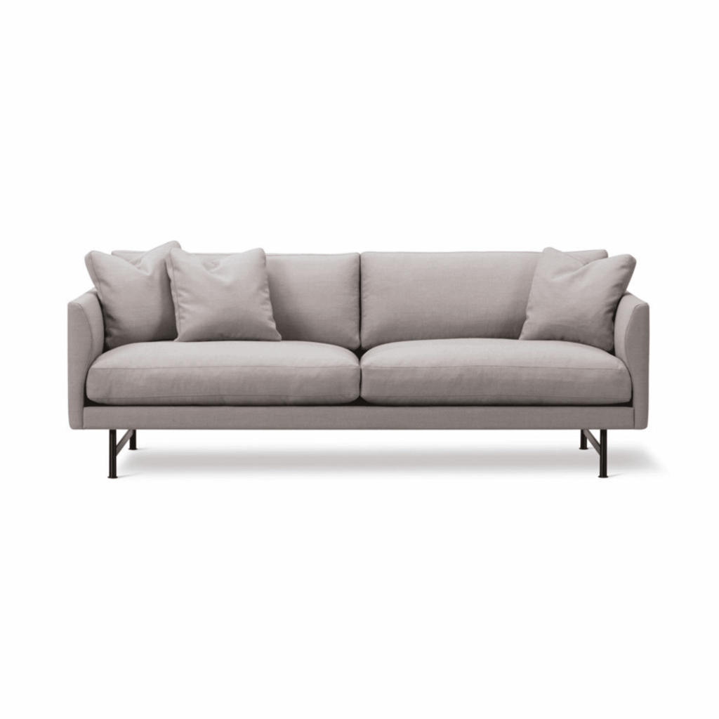 Calmo Sofa, 2-seater, 170cm, Fabric group 1, black legs