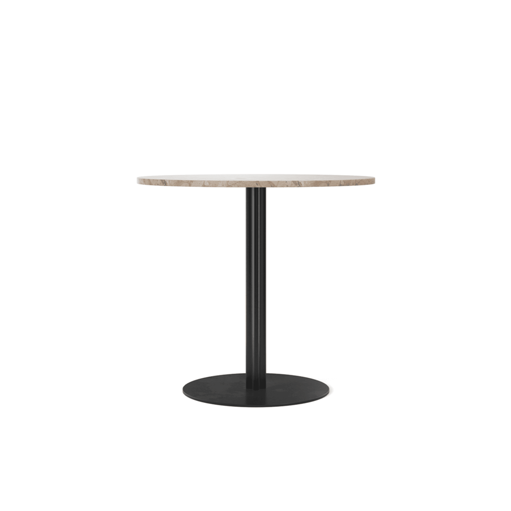 HARBOUR COLUMN DINING TABLE ROUND STONE