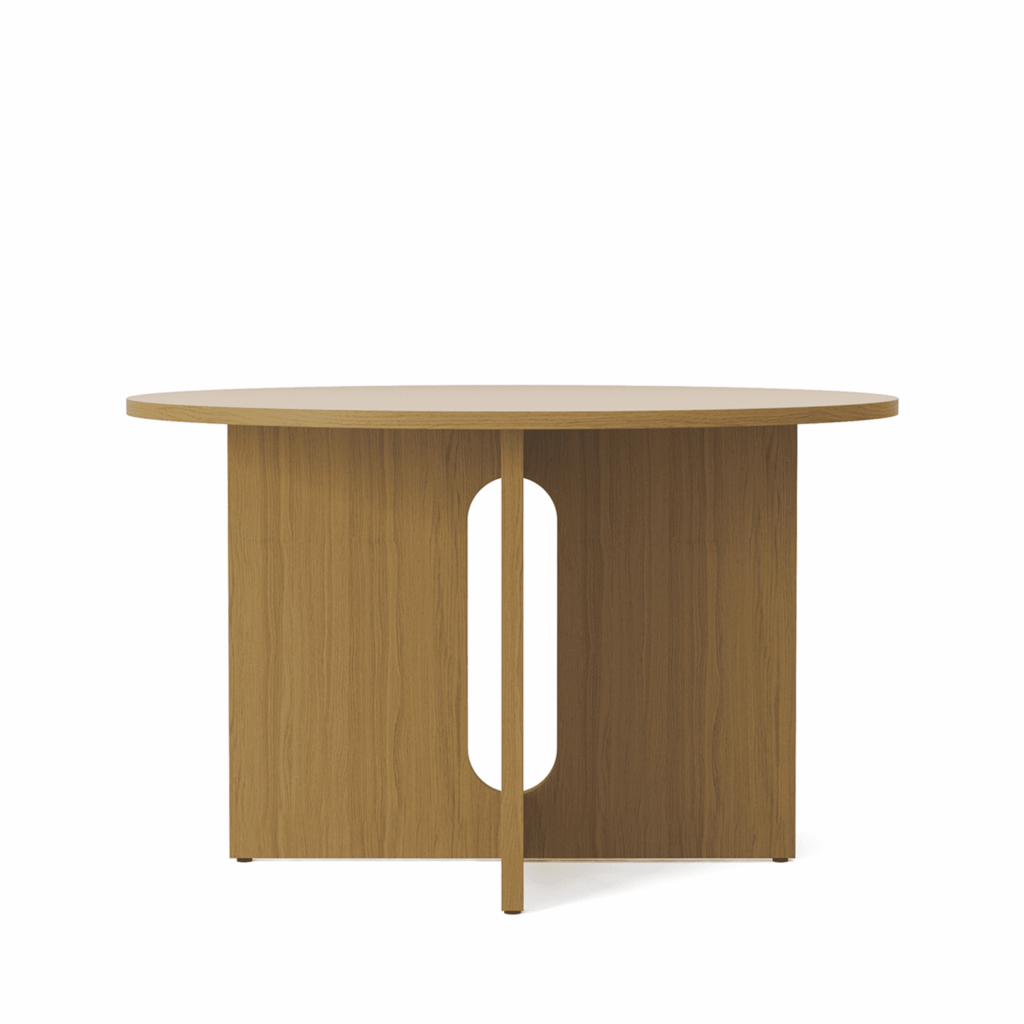 ANDROGYNE DINING TABLE - ROUND WOOD