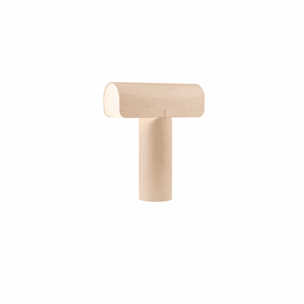 TEELO TABLE LAMP WALNUT