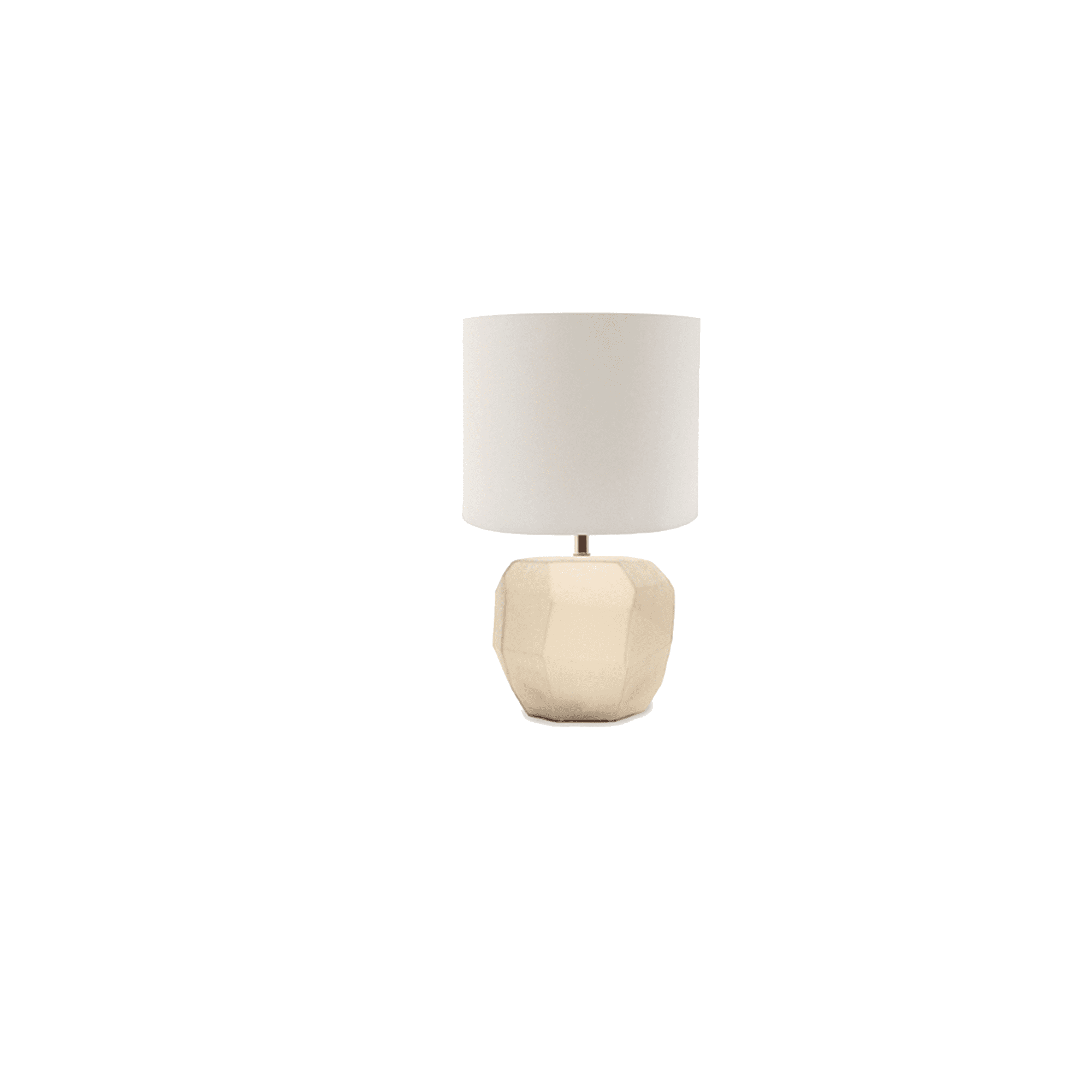 CUBISTIC ROUND TABLELAMP SMOKEGREY