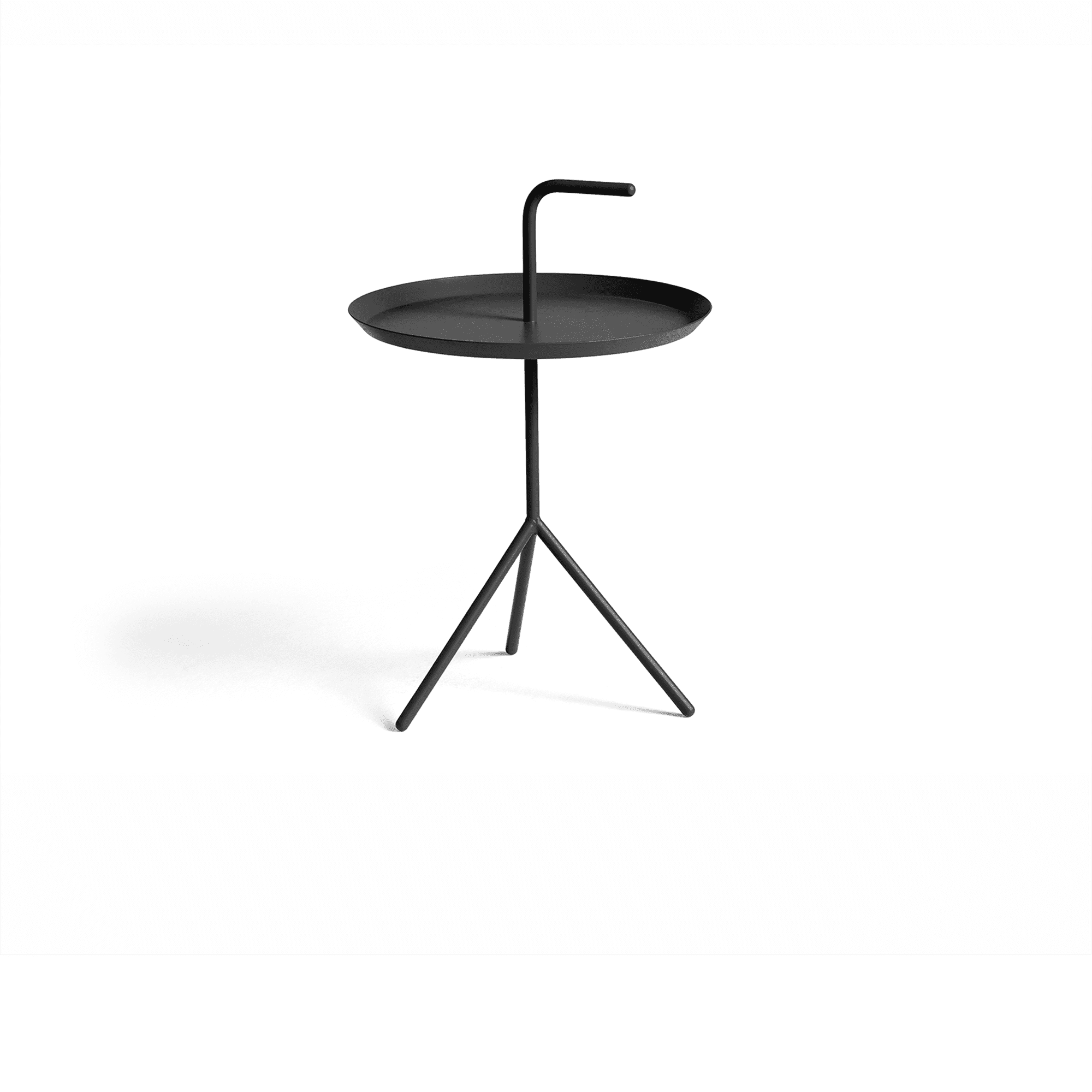 DLM Side Table, Black, D48 x H65cm