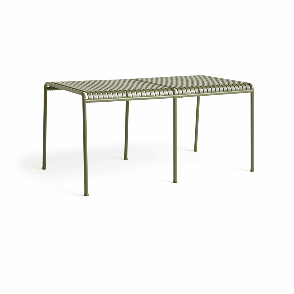 Palissade Dining Table, L82,5 x W90 x H75, Olive
