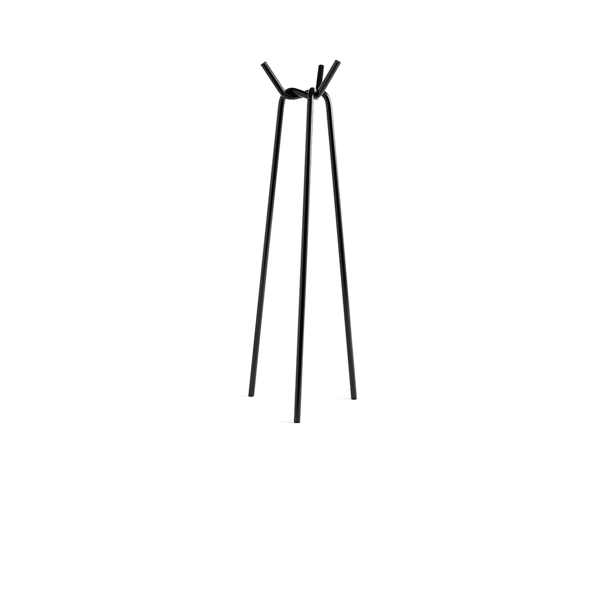 Knit coat hanger, Black