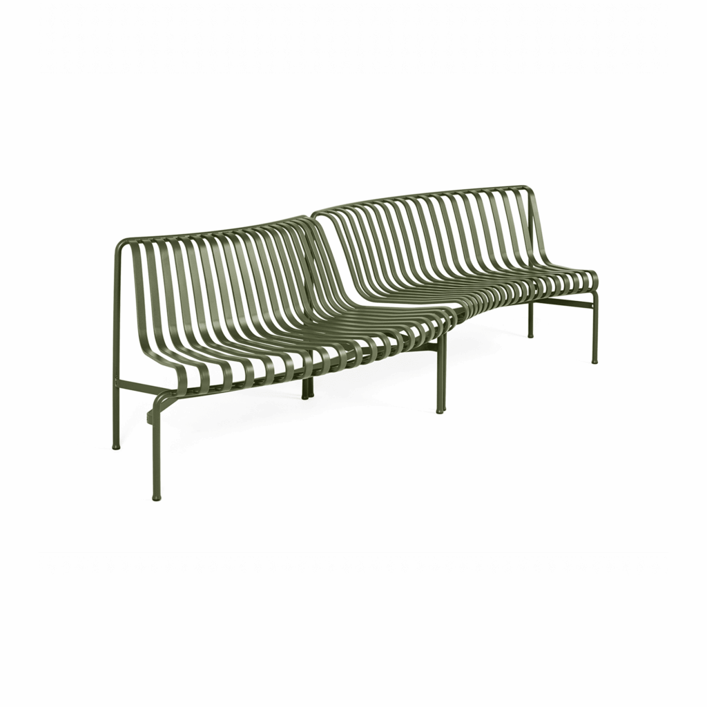 Palissade Park Bench In/Out Starter Set, Olive