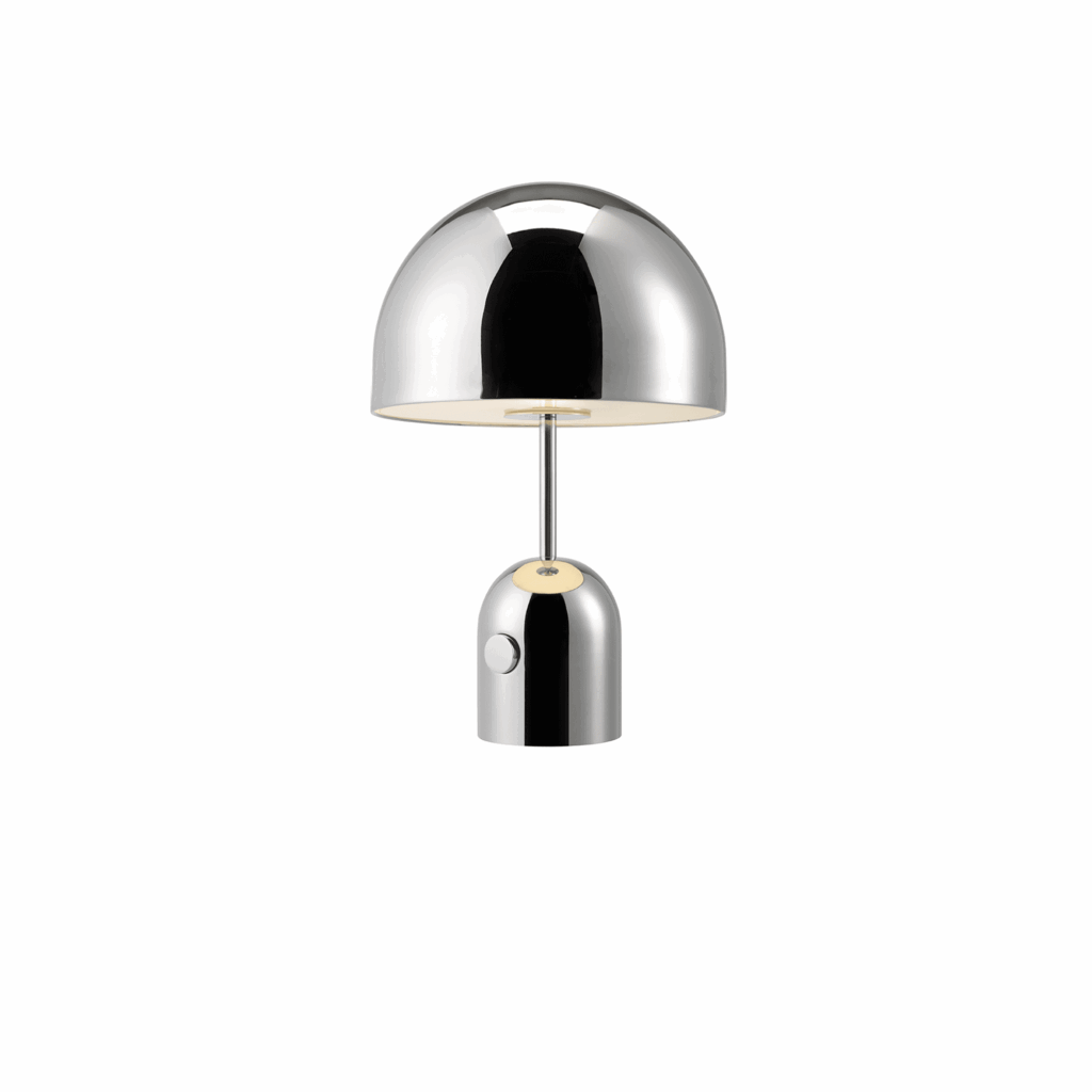 Bell Table Silver LED UN