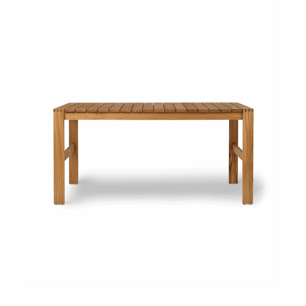BK15 Outdoor Dining Table, Teak, 163x76xH74cm