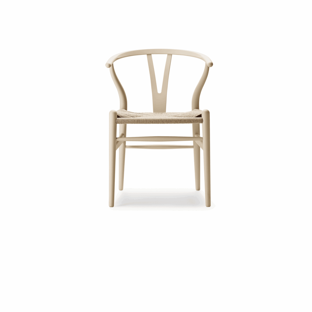 CH24 Wishbone Chair Soft Edition, Beech, IC colors