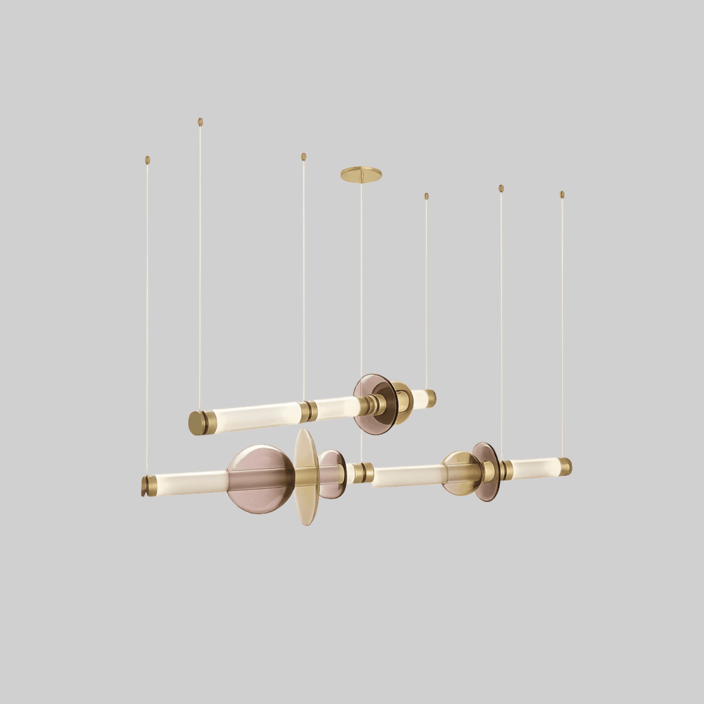 Luna Chandelier Tier 2, 146x56cm