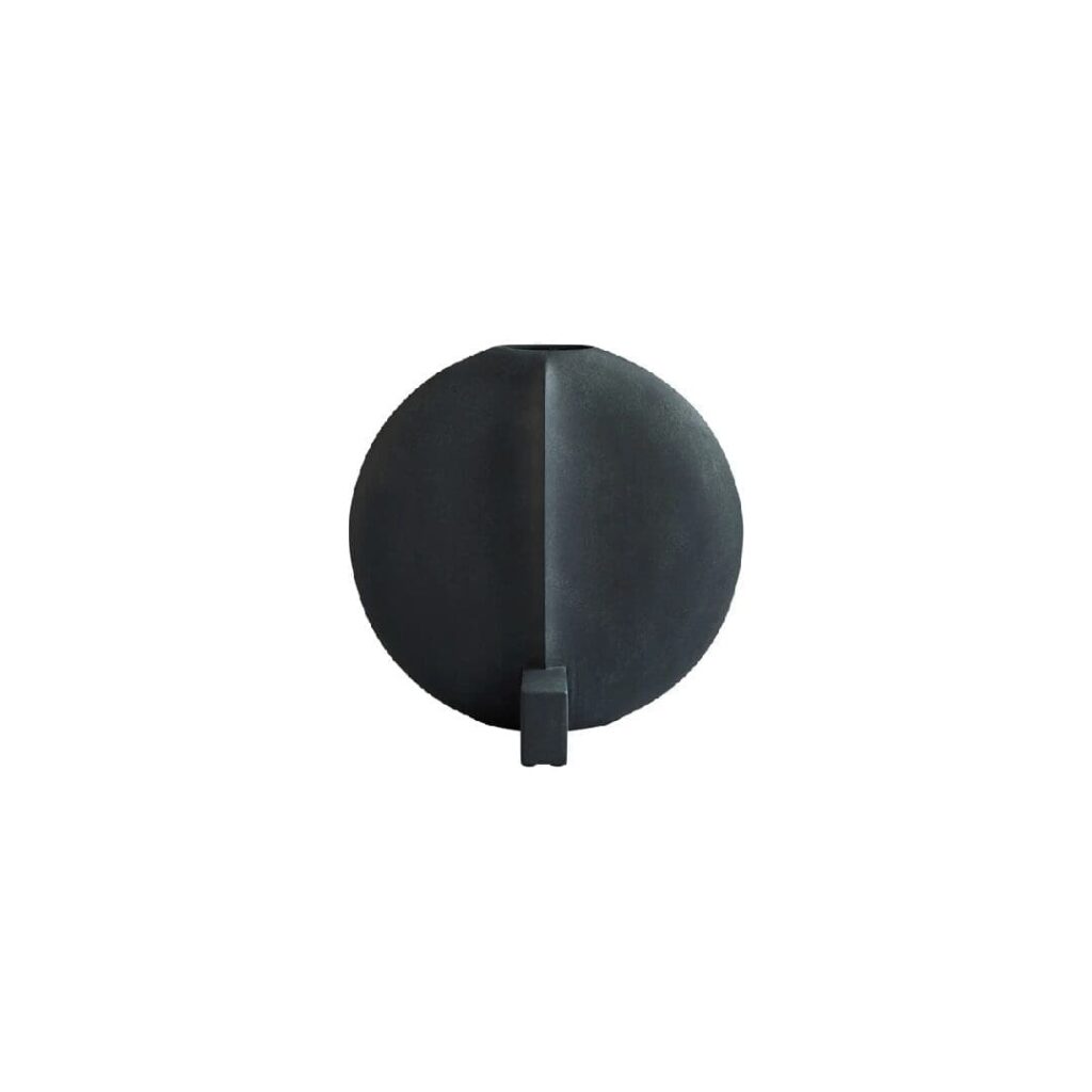 Guggenheim Vase, Big - Black