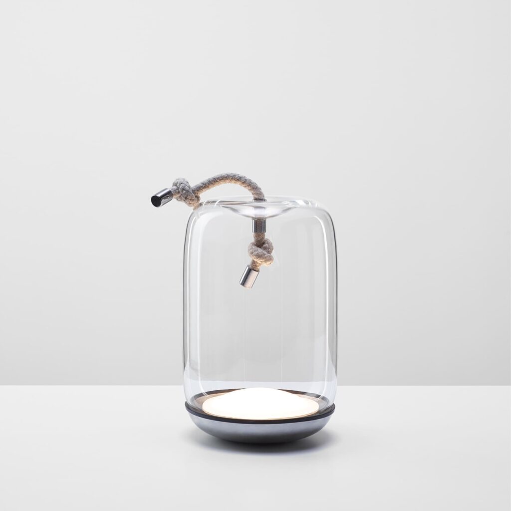 KNOT SMALL CILINDRO TABLE BATTERY