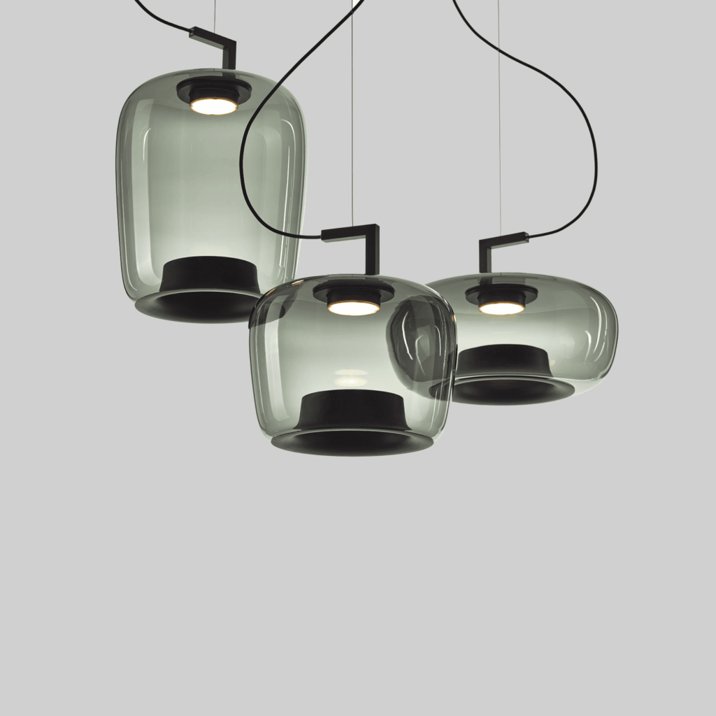 DOUBLE MEDIUM PENDENT