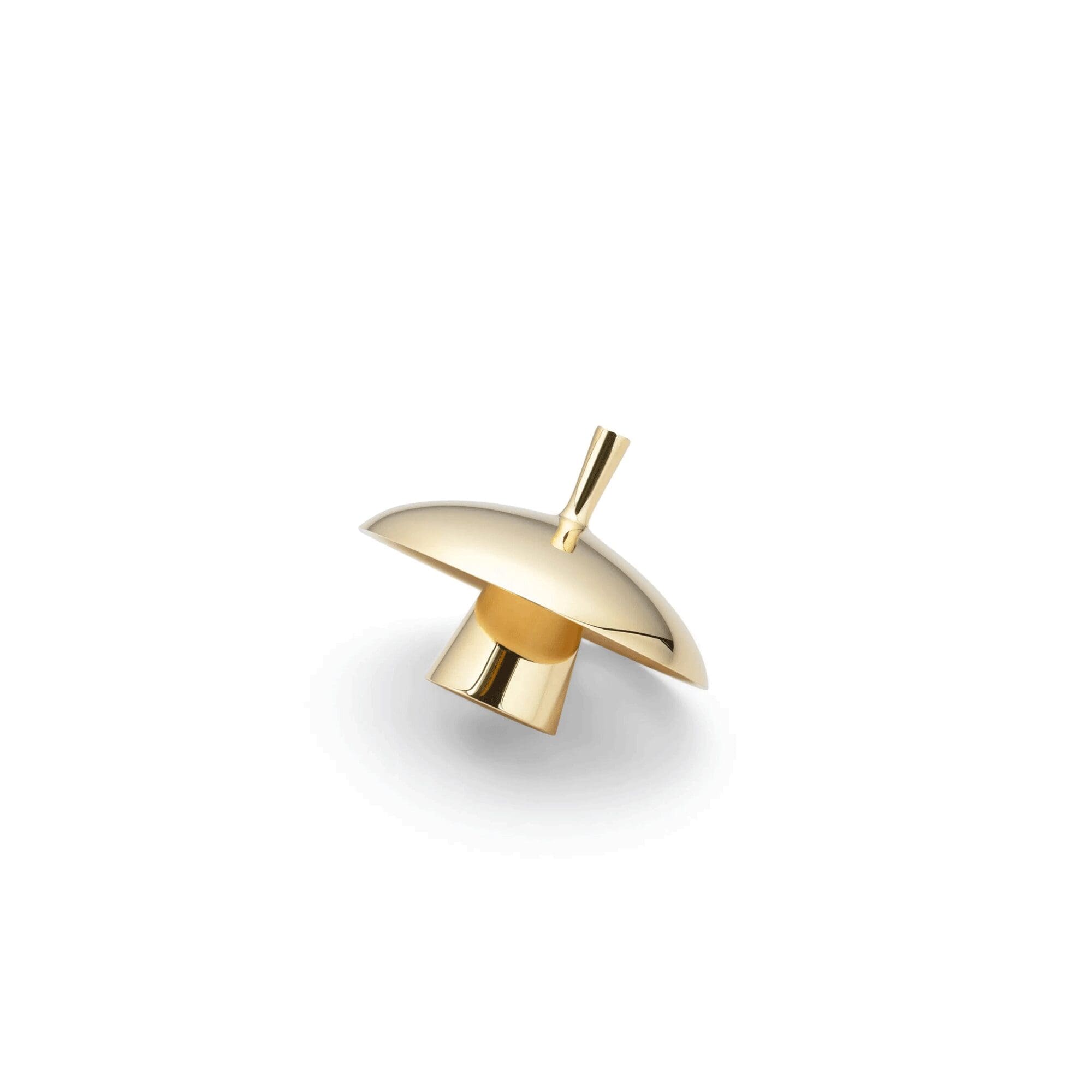 FLORA CANDLE SNUFFER BRASS