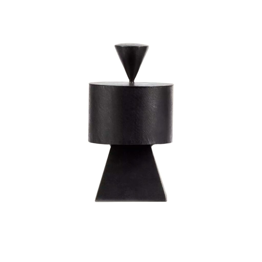 VASE SANKOFA CYPRES DE NOIR SMALL H21CM